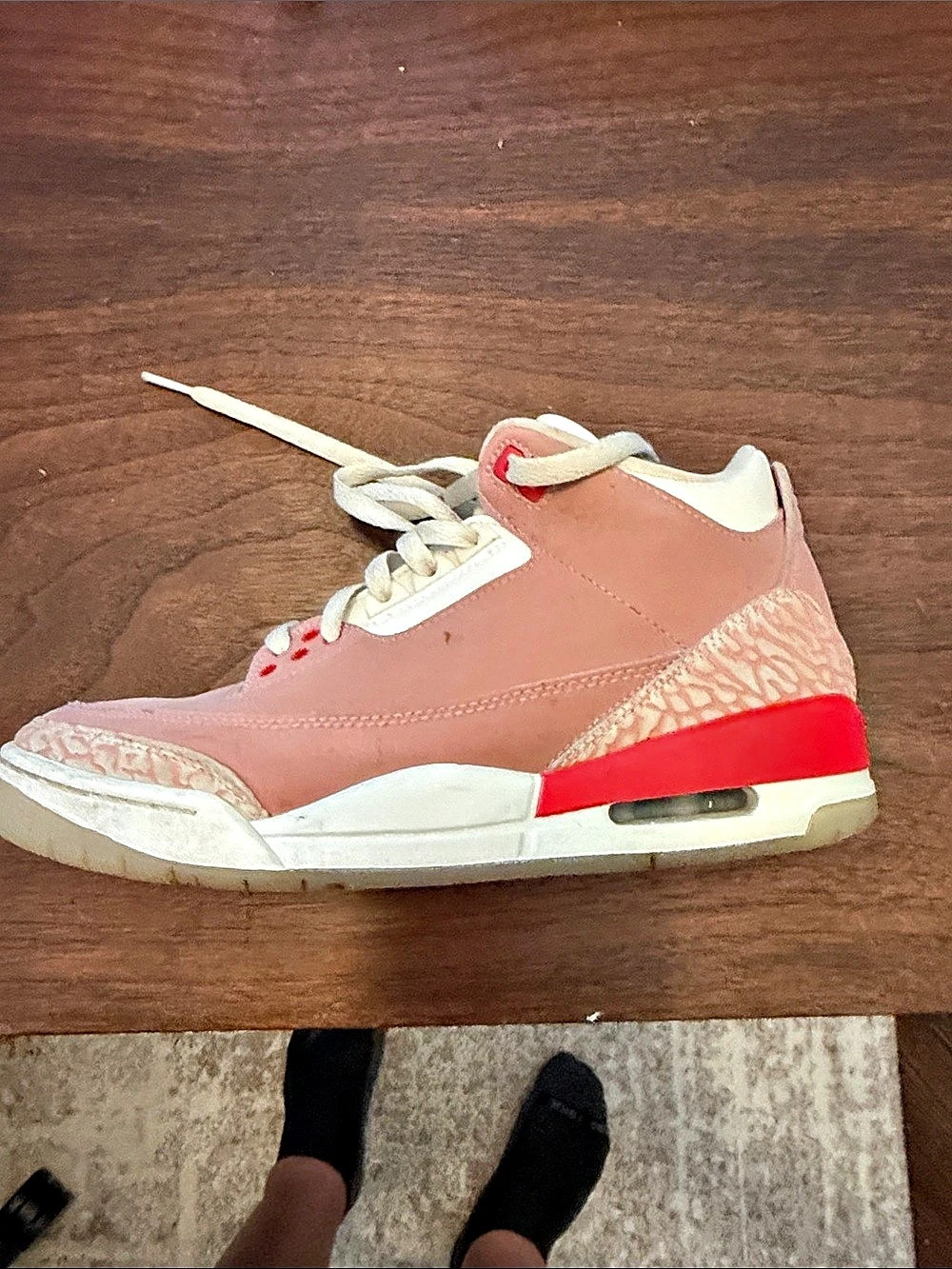 Jordan Air Jordan 3 Retro WMNS 'Rust Pink' Pink & Red US 8.5